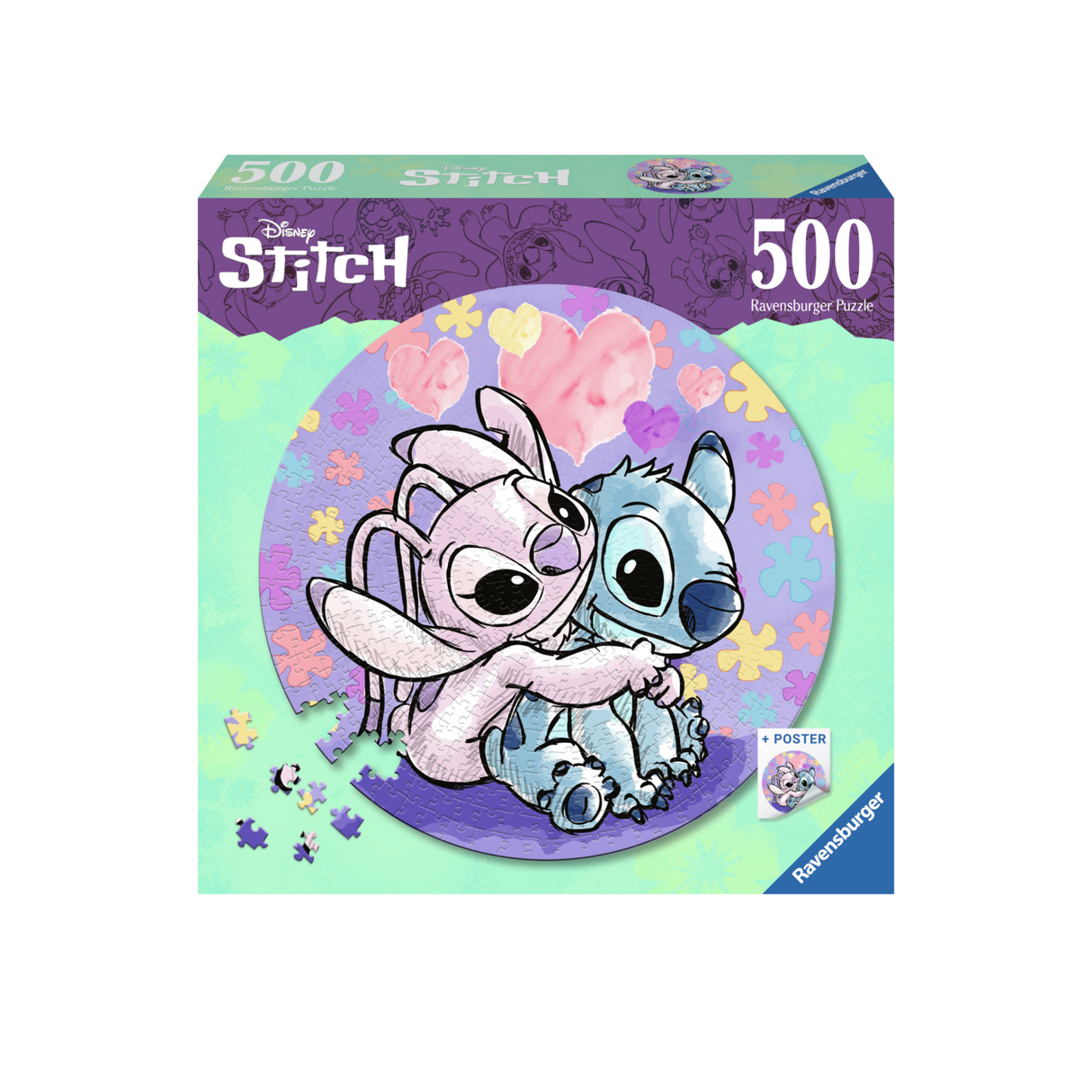 Stitch 500-Piece Puzzle