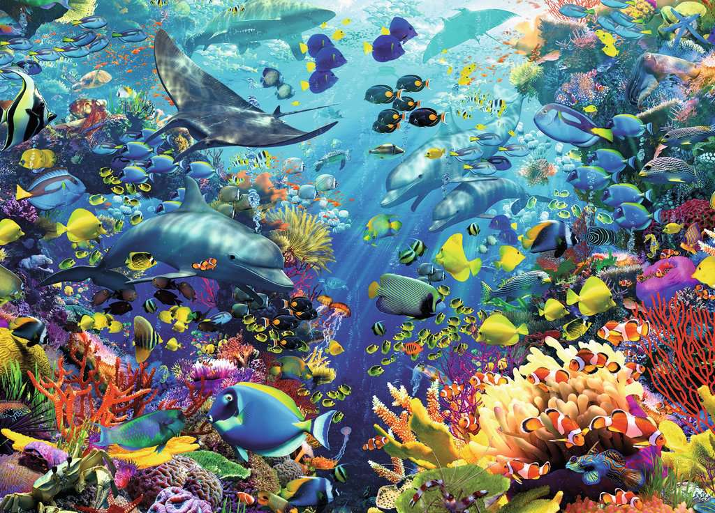 Underwater Paradise<br>Casse-tête de 9000 pièces