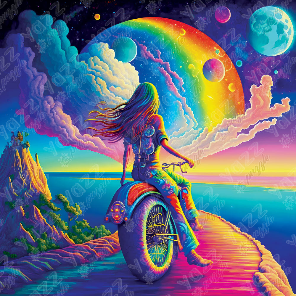 Rainbow Ride 1023-Piece Puzzle