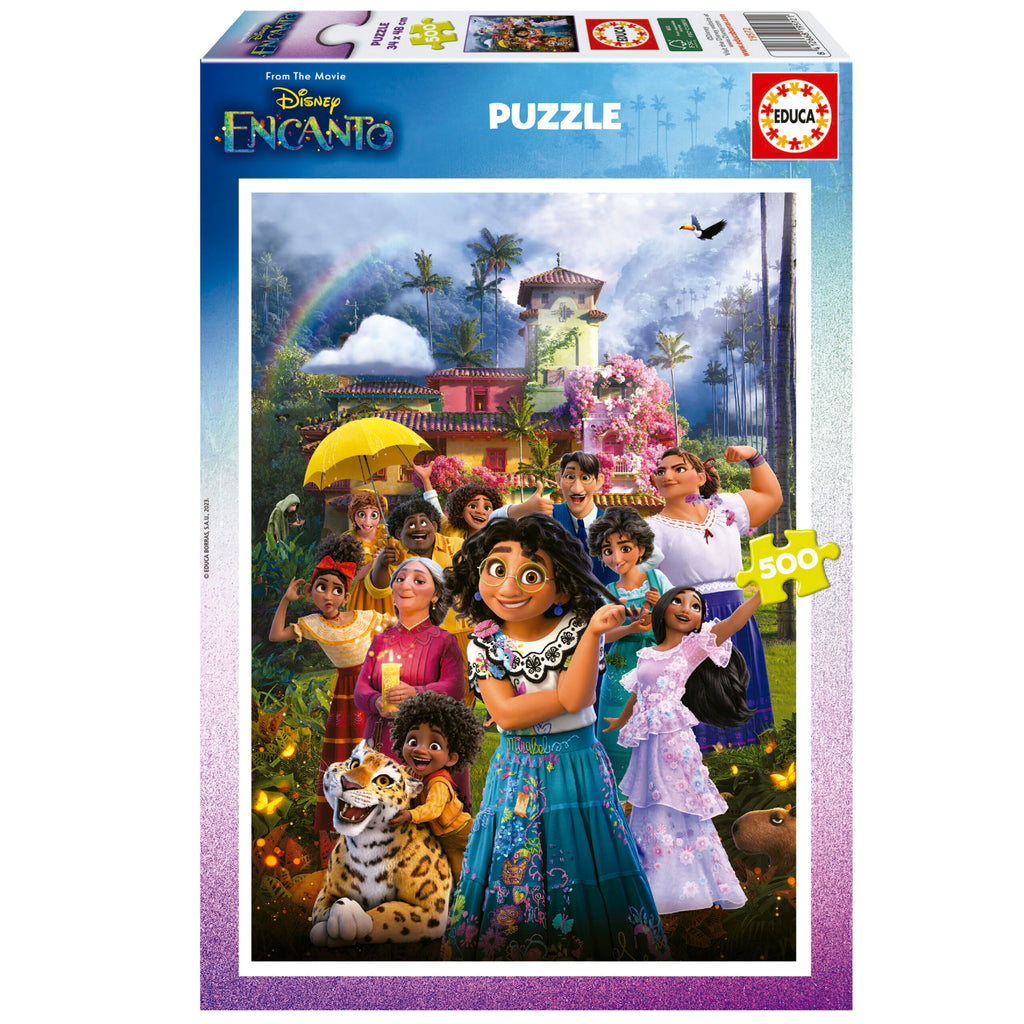 Disney Enchanto 500-Piece Puzzle
