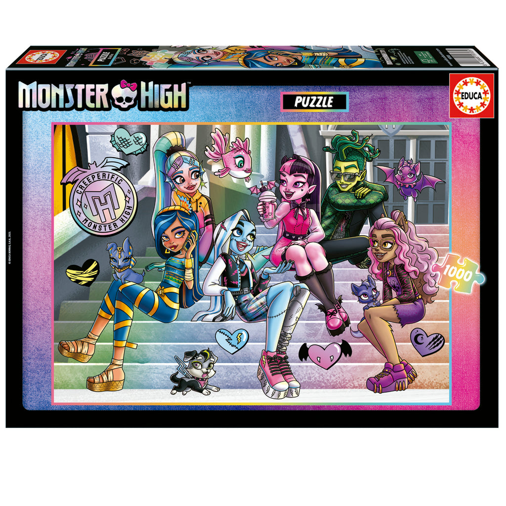 Monster High<br>Casse-tête de 1000 pièces