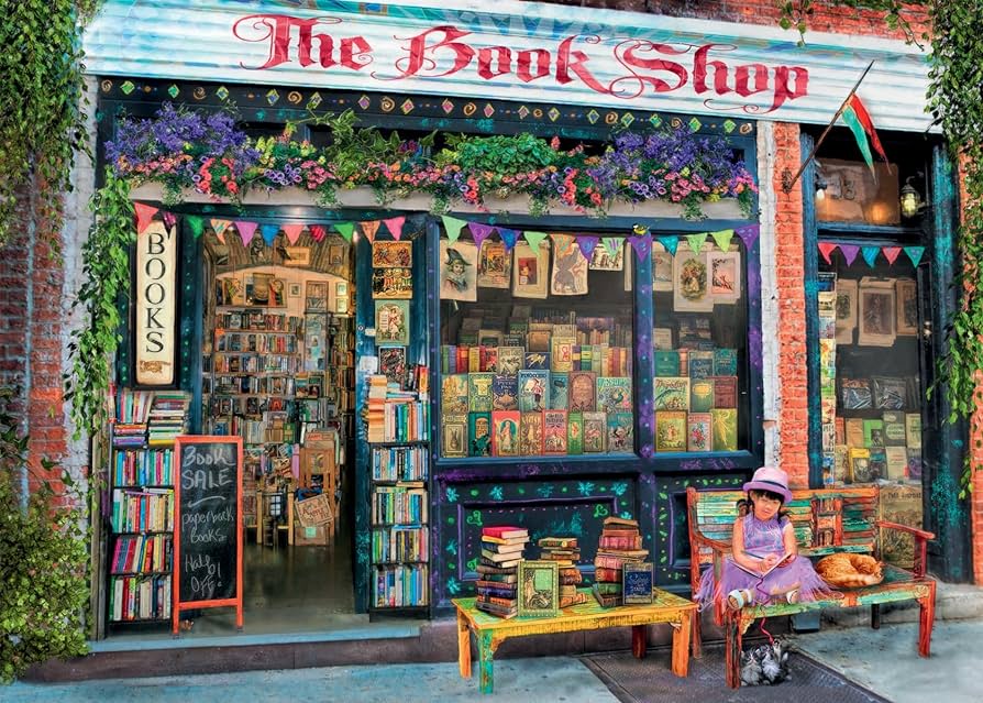 The Bookshop 1000-Piece Puzzle Old Box