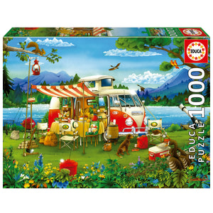 Camping Holiday 1000-Piece Puzzle