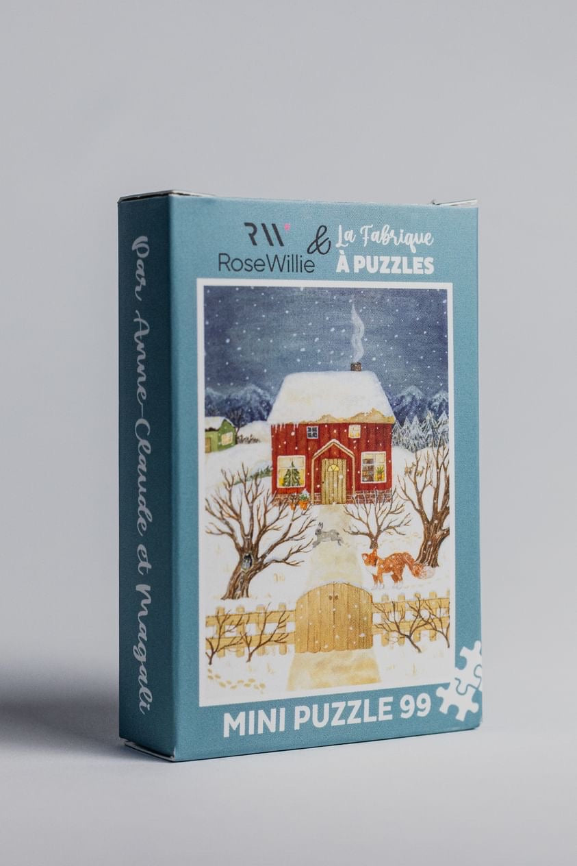 Winter Cabin 99-Piece Puzzle