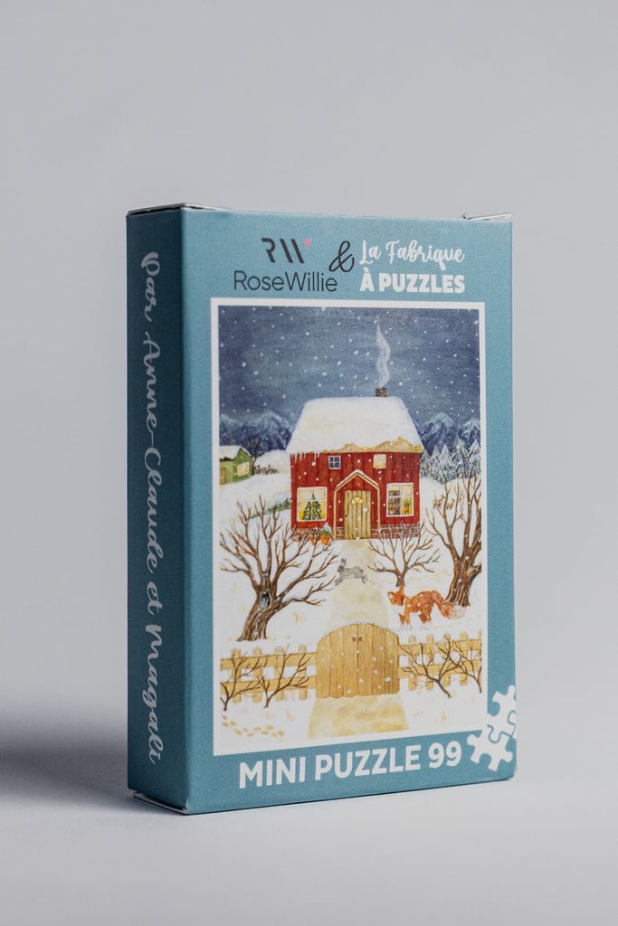 Winter Cabin 99-Piece Puzzle