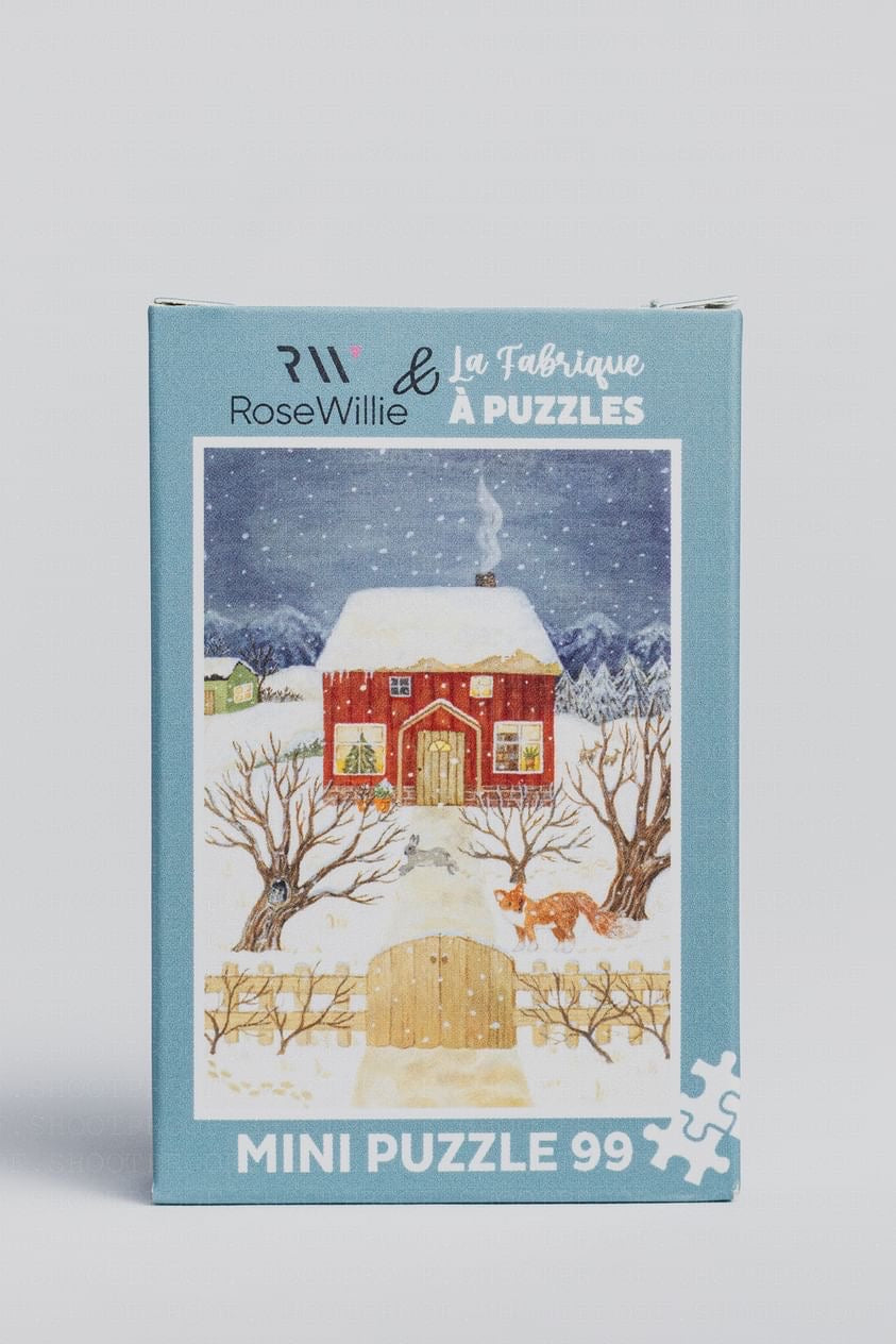 Winter Cabin 99-Piece Puzzle