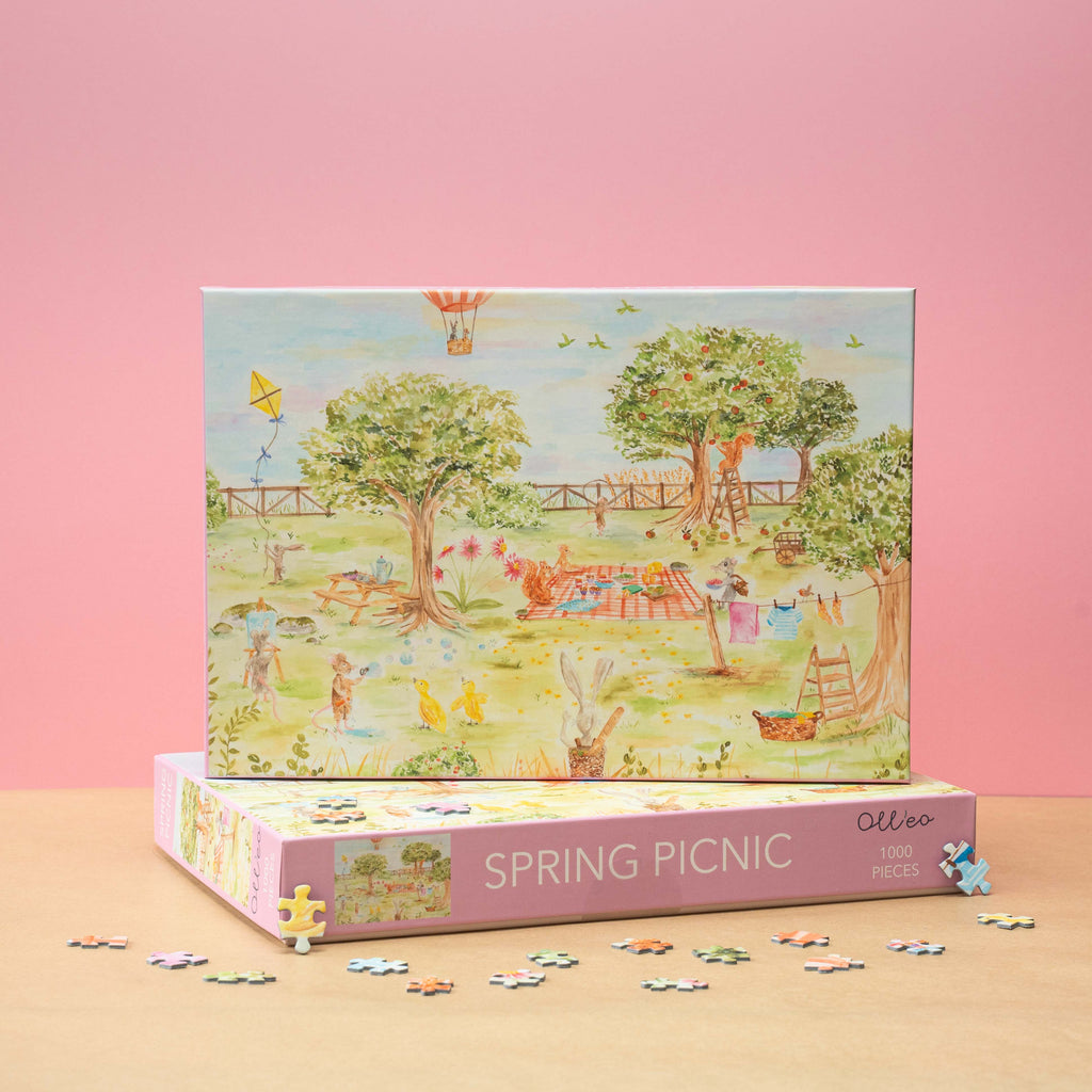 Spring Picnic 1000-Piece Puzzle