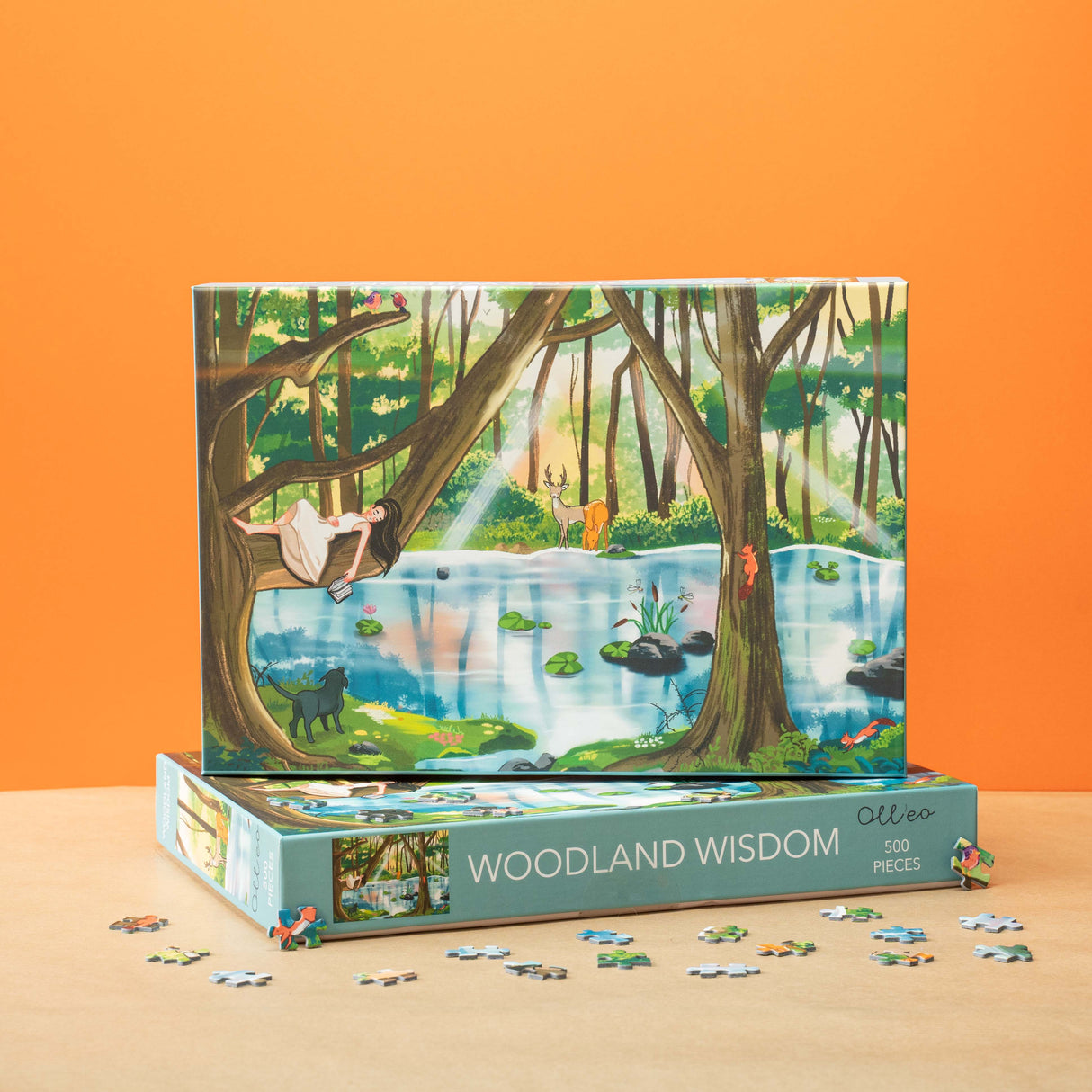 Woodland Wisdom 500-Piece Puzzle