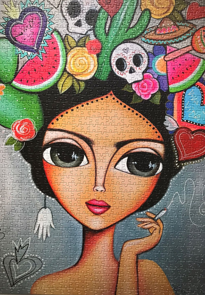 Frida – Romi Lerda<br>Casse-tête de 1000 pièces