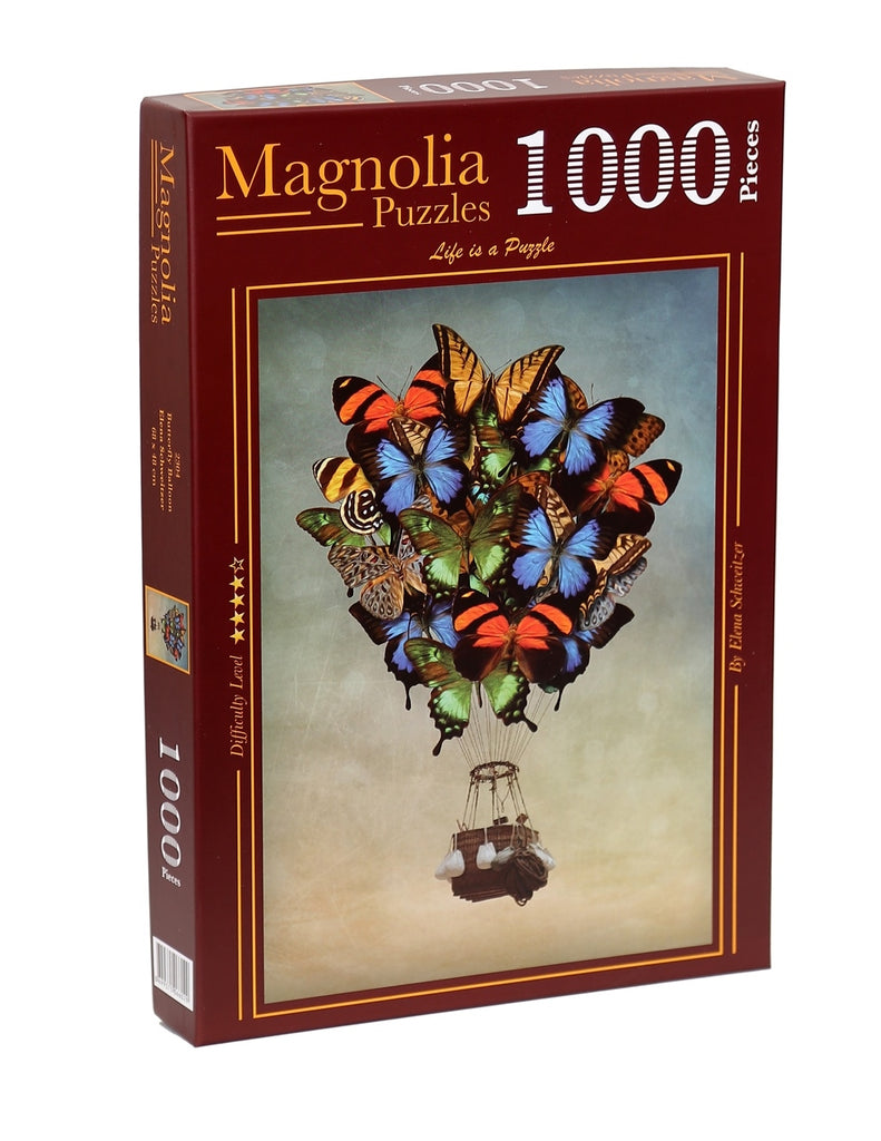 Butterfly Balloon 1000-Piece Puzzle