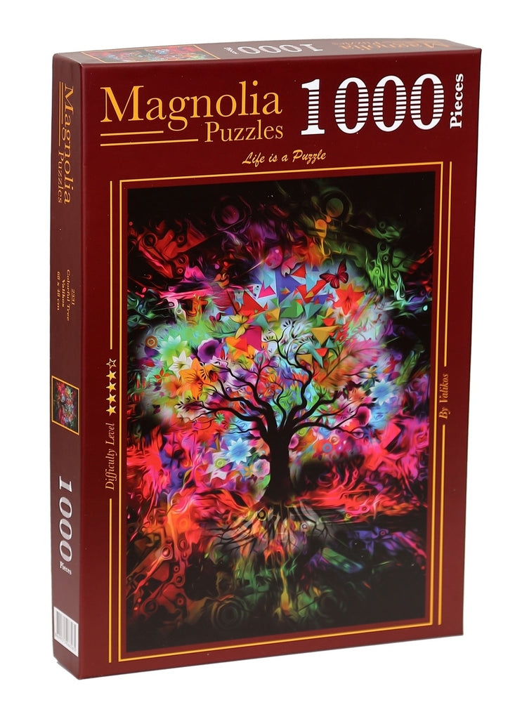 Colorful Tree 1000-Piece Puzzle