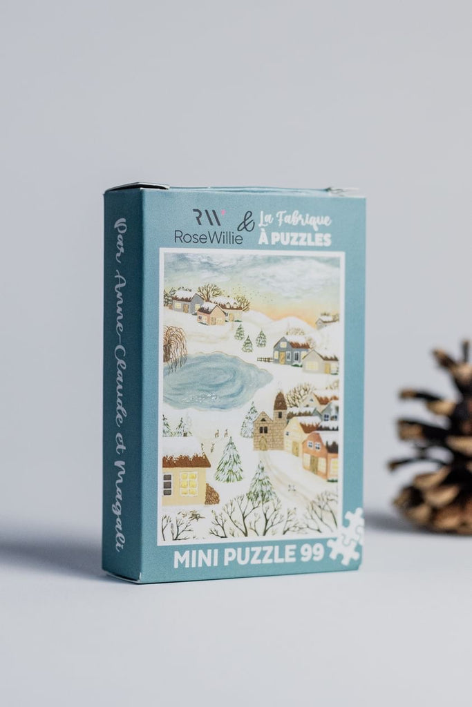 Winter Town 99-Piece Puzzle