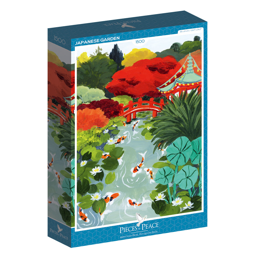 Japanese Garden 1500-Piece Puzzle