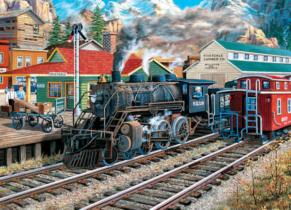 The Old Depot Station 1000-Piece Puzzle