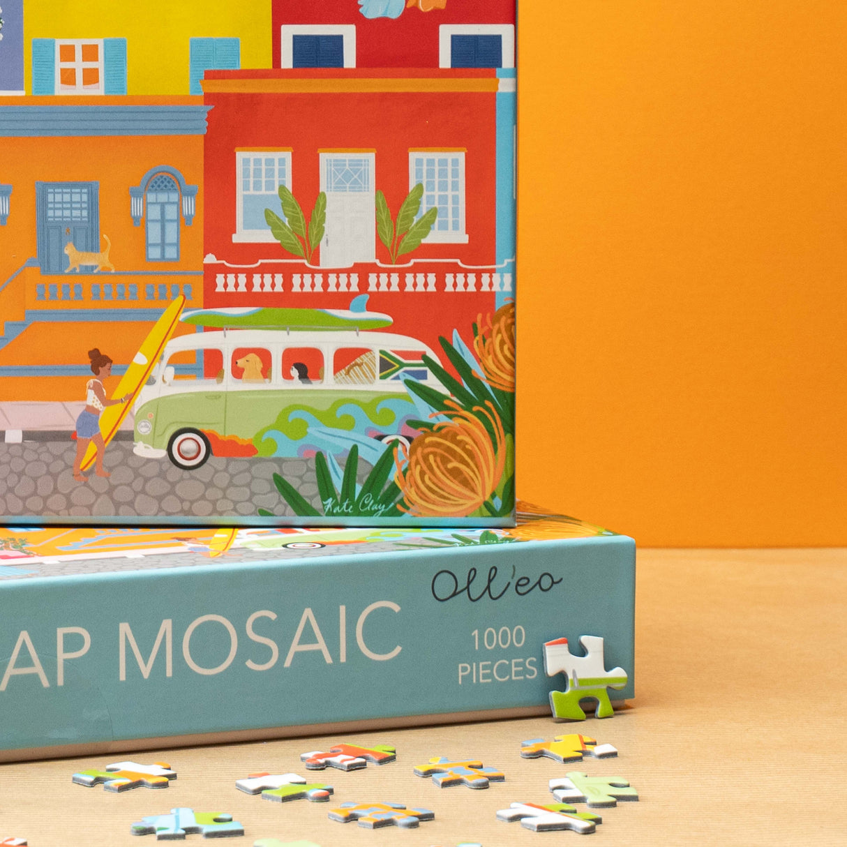 Bo-Kaap Mosaic 1000-Piece Puzzle