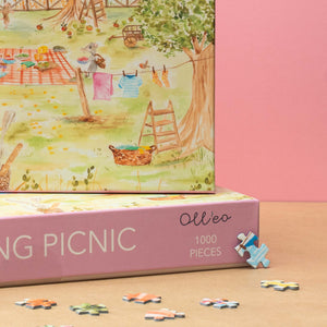 Spring Picnic 1000-Piece Puzzle