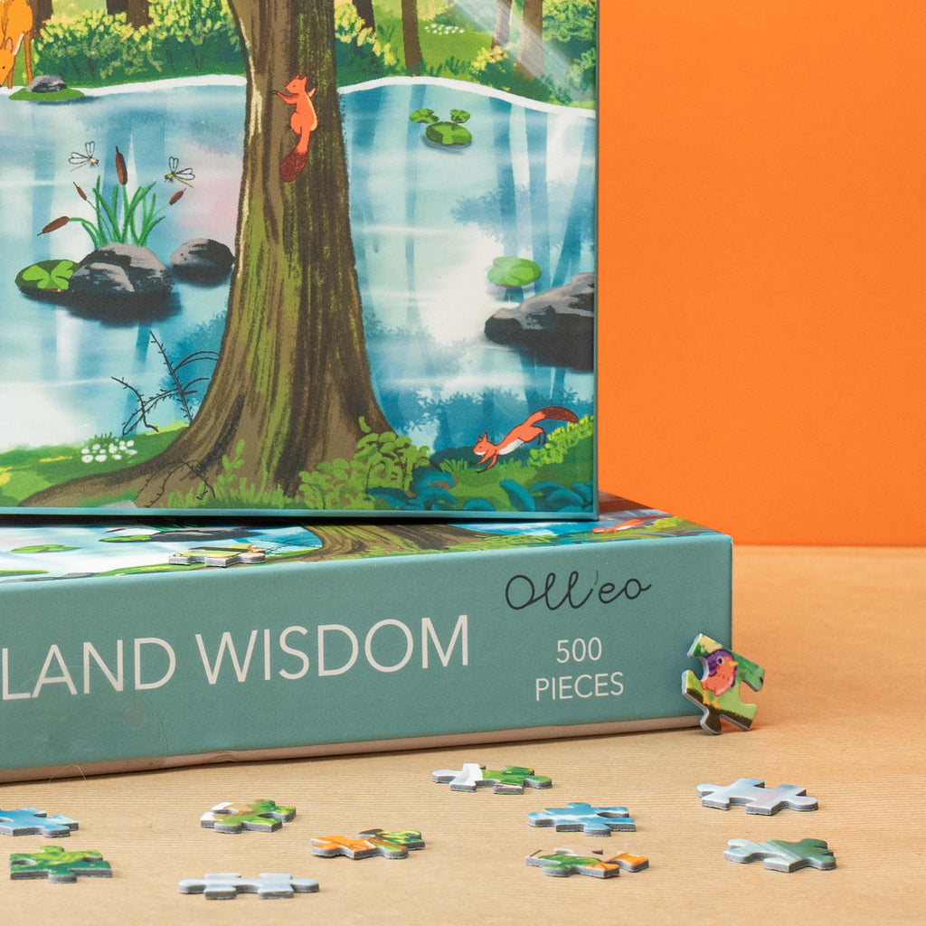 Woodland Wisdom 500-Piece Puzzle