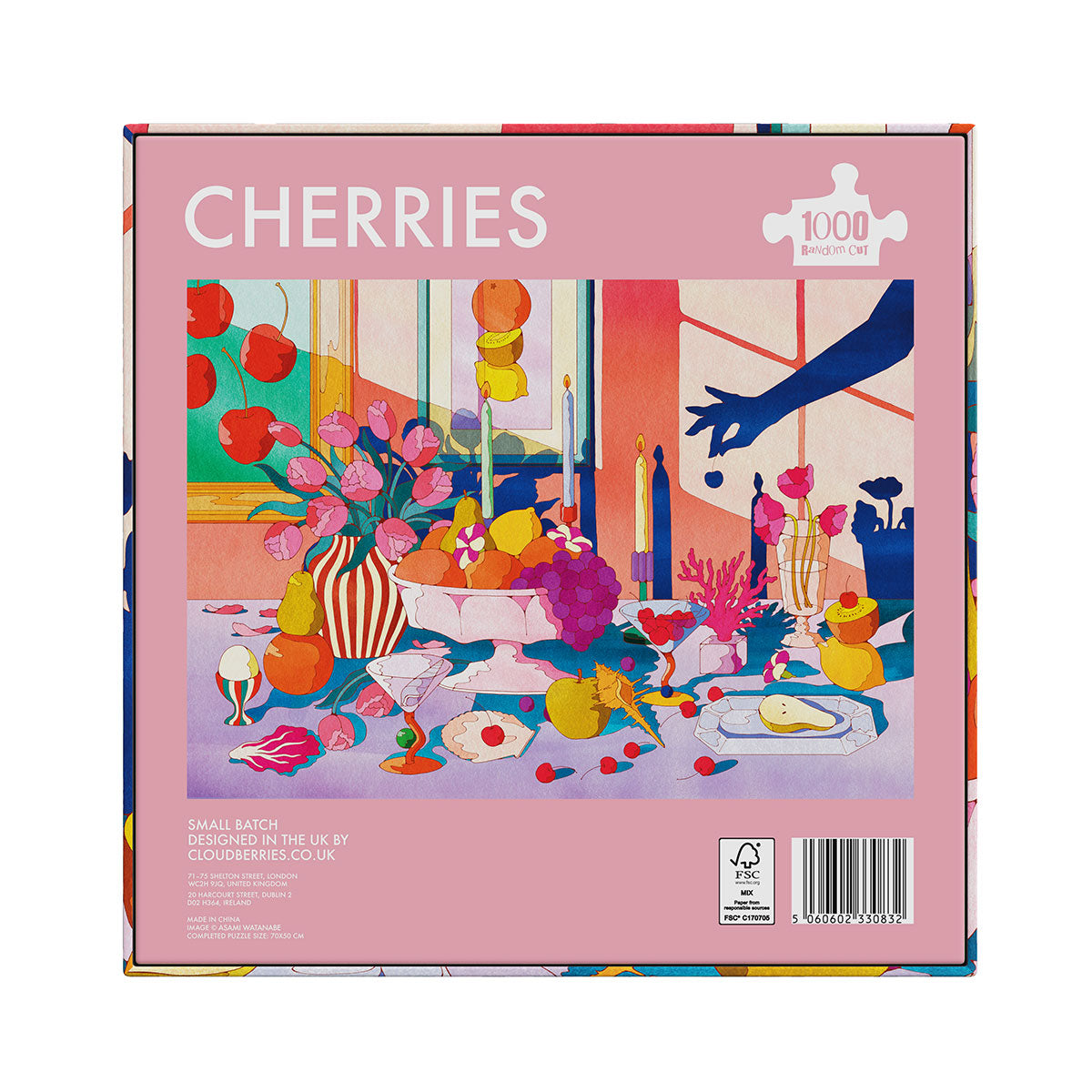 Cherries (Small Batch Random Cut) 1000-Piece Puzzle