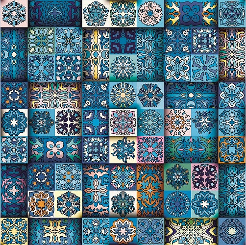 Vintage Patterns<br>Casse-tête de 1023 pièces