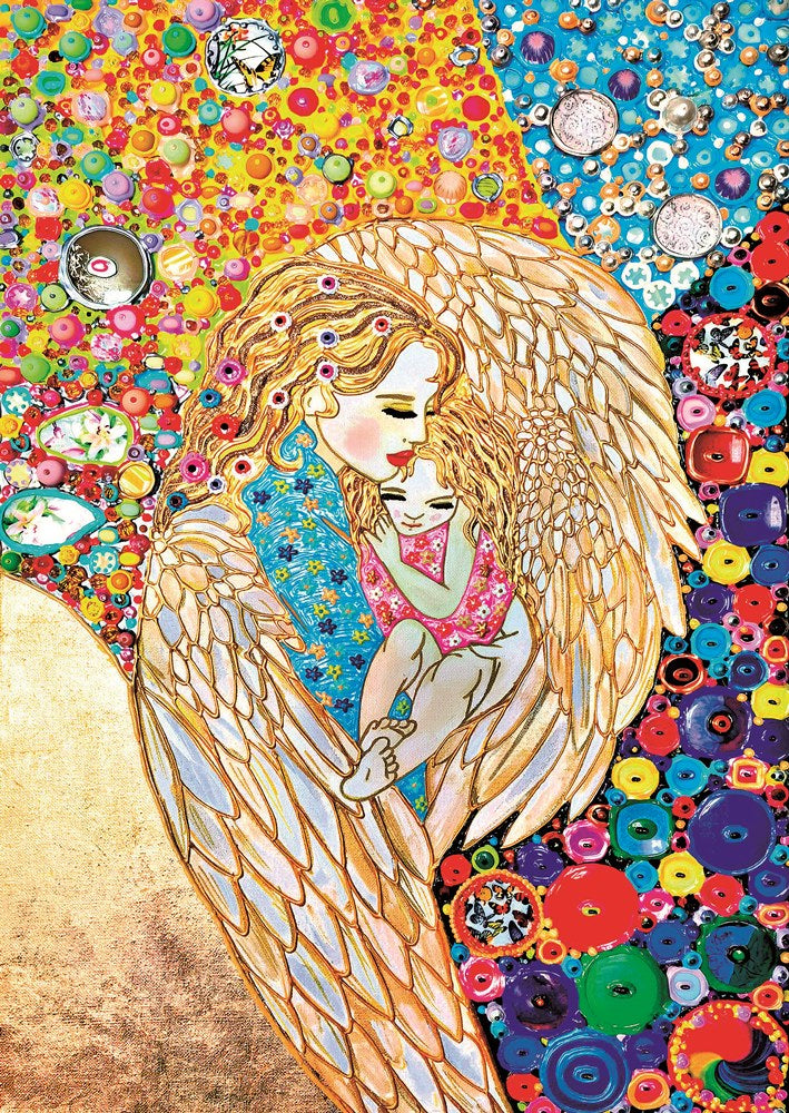 Angel & Child – Irina Bast<br>Casse-tête de 1000 pièces