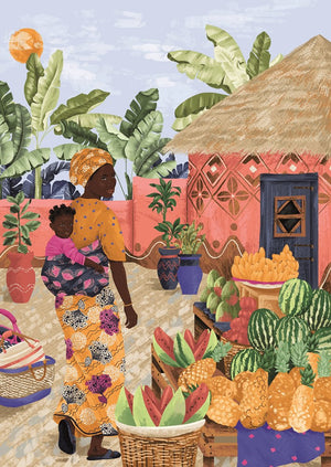 Ghana – Claire Morris 1000-Piece Puzzle