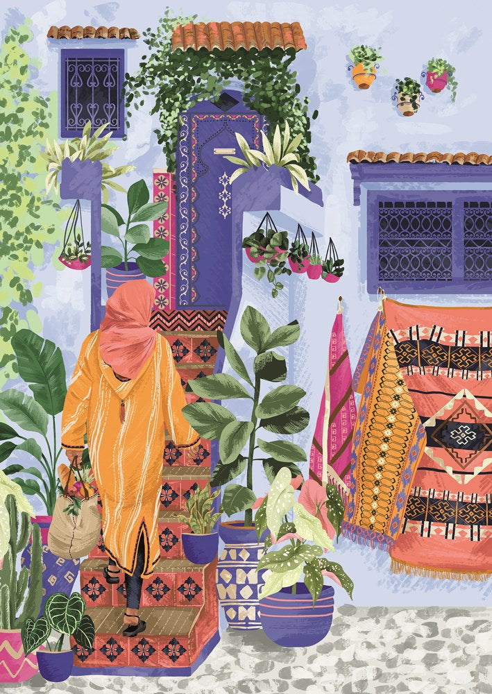 Morocco – Claire Morris<br>Casse-tête de 1000 pièces
