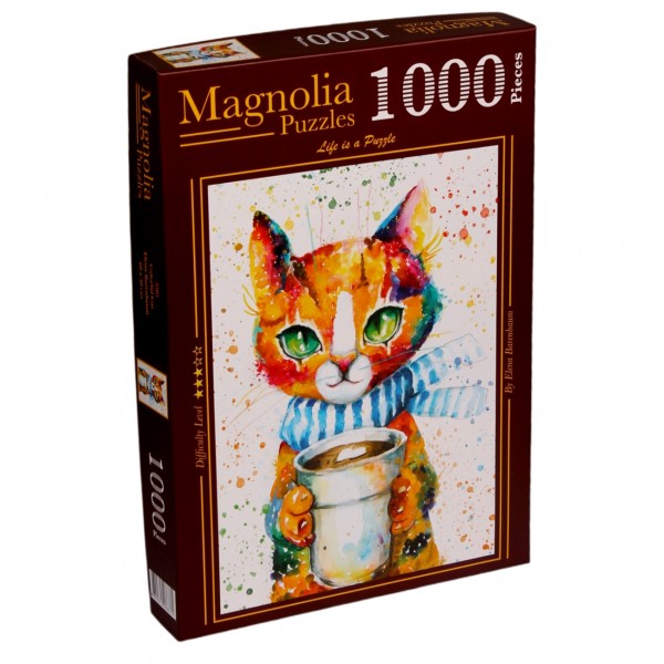 Colorful Cat 1000-Piece Puzzle