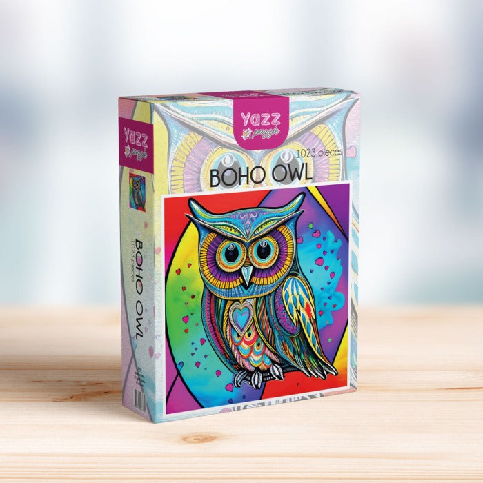 Boho Owl - Casse-tête de 1023 pièces