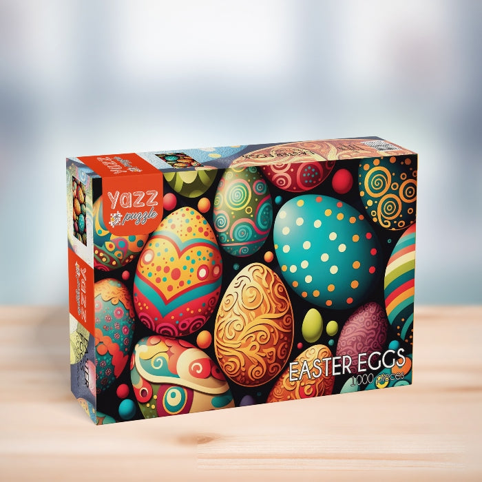 Easter Eggs 1000-Piece Puzzle
