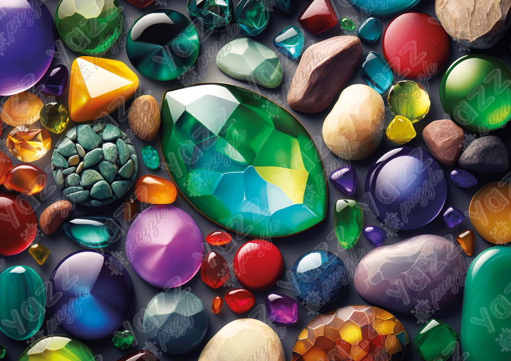 Gemstones<br>Casse-tête de 1000 pièces