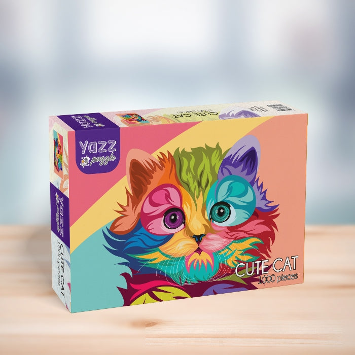 Cute Cat 1000-Piece Puzzle