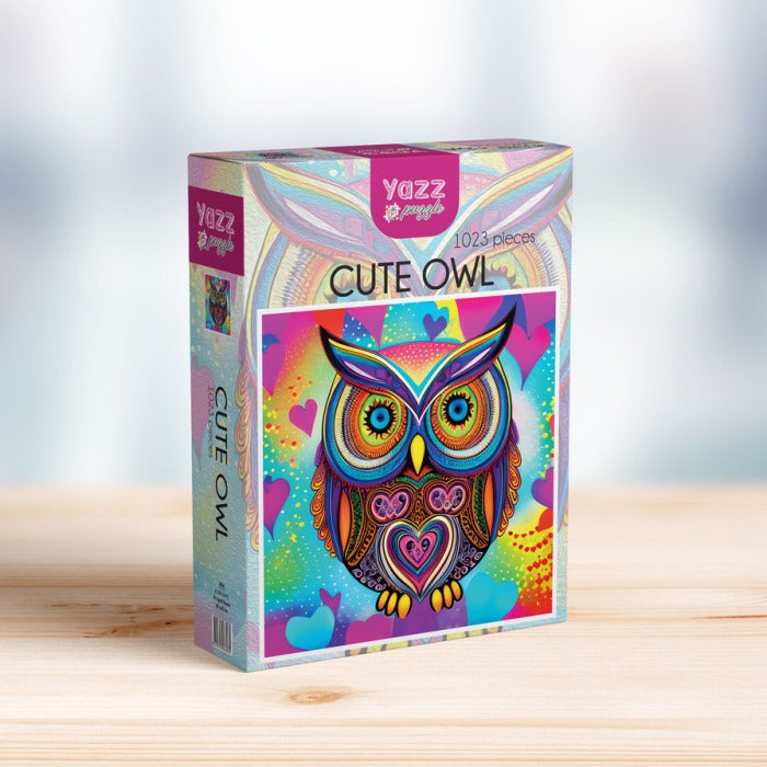 Cute Owl<br>Casse-tête de 1023 pièces