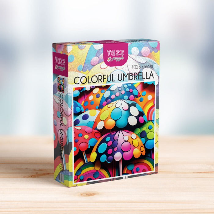 Colorful Umbrella 1023-Piece Puzzle