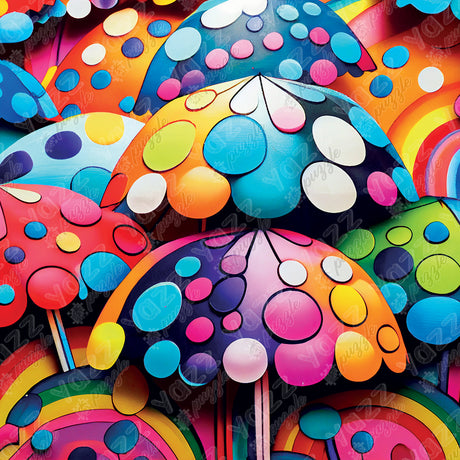 Colorful Umbrella - Casse-tête de 1023 pièces