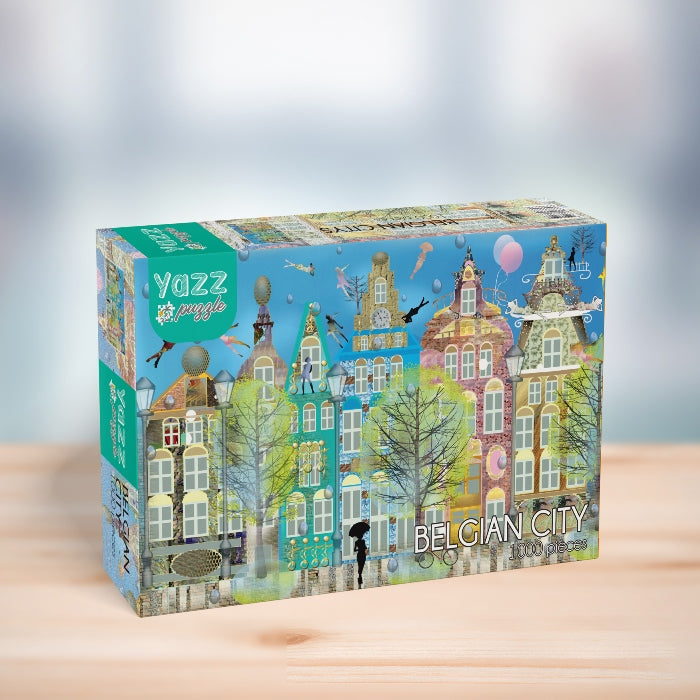 Belgian City 1000-Piece Puzzle