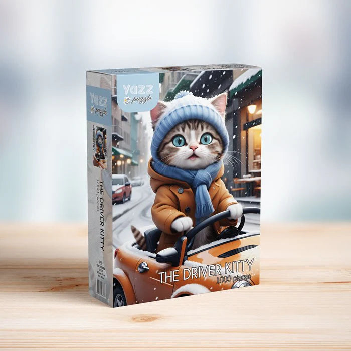 The Driver Kitty 1000-Piece Puzzle