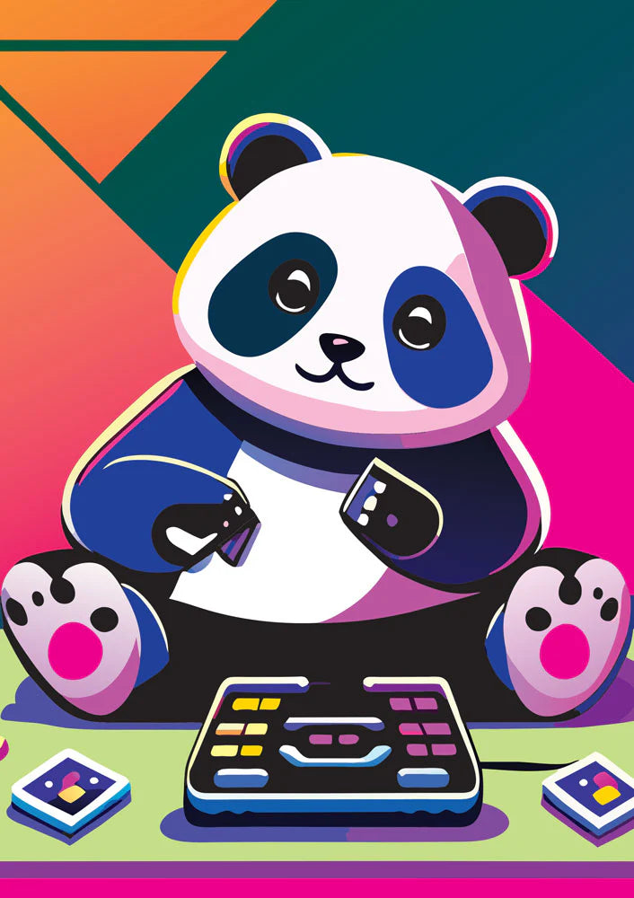 Happy Panda 1000-Piece Puzzle