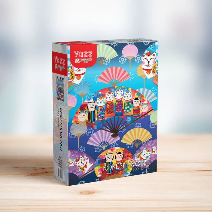 Kokeshi World - Casse-tête de 1000 pièces