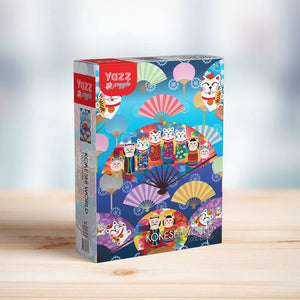 Kokeshi World - Casse-tête de 1000 pièces