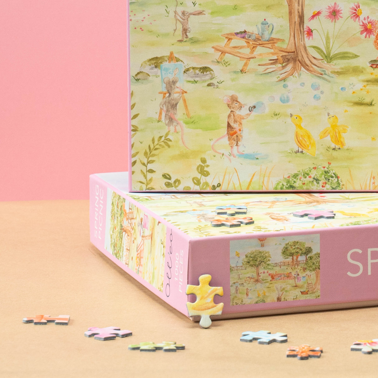 Spring Picnic 1000-Piece Puzzle