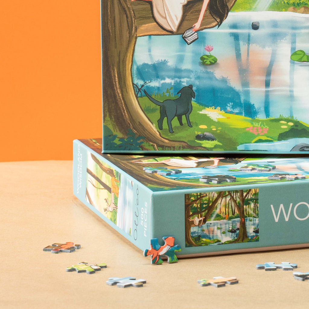 Woodland Wisdom 500-Piece Puzzle