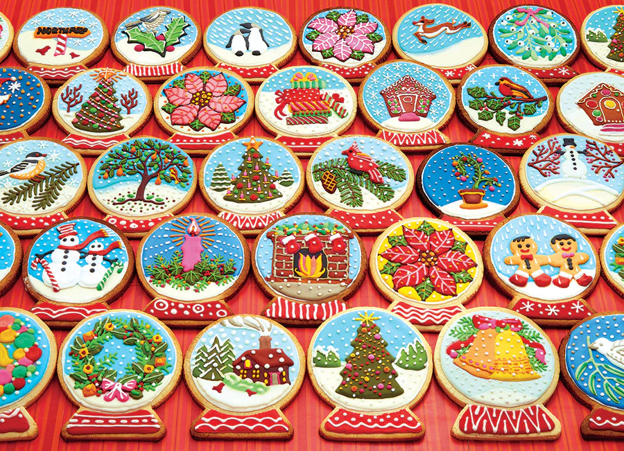 Snow Globe Cookies<br>Casse-tête de 1000 pièces 