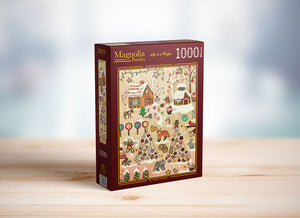 Gingerbread Wonderland 1000-Piece Puzzle