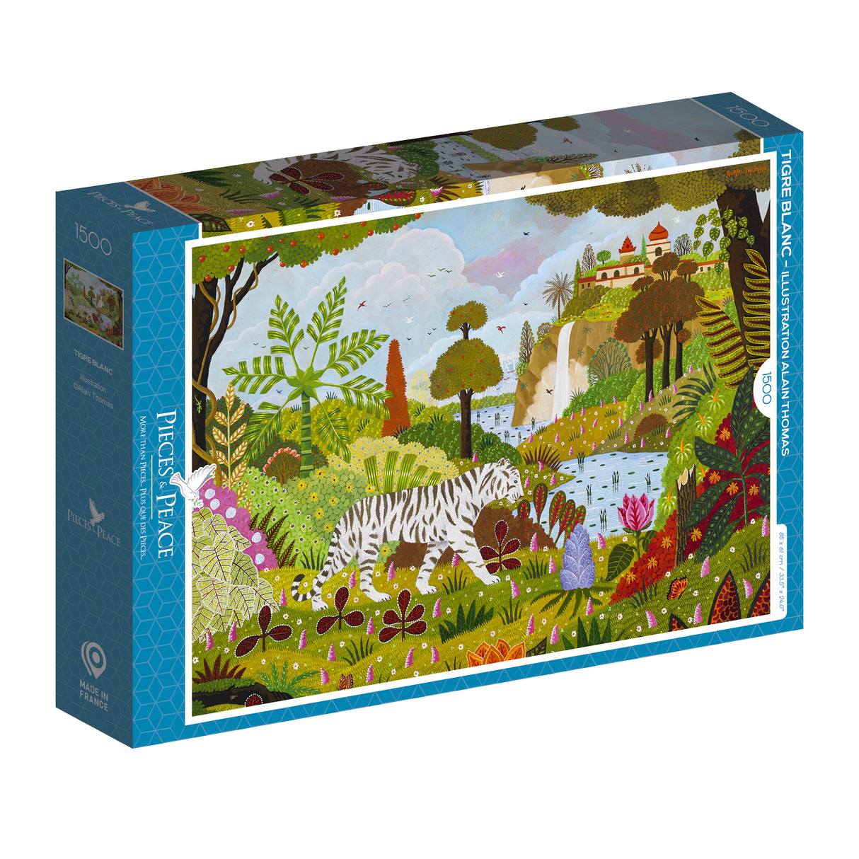 Tigre Blanc 1500-Piece Puzzle