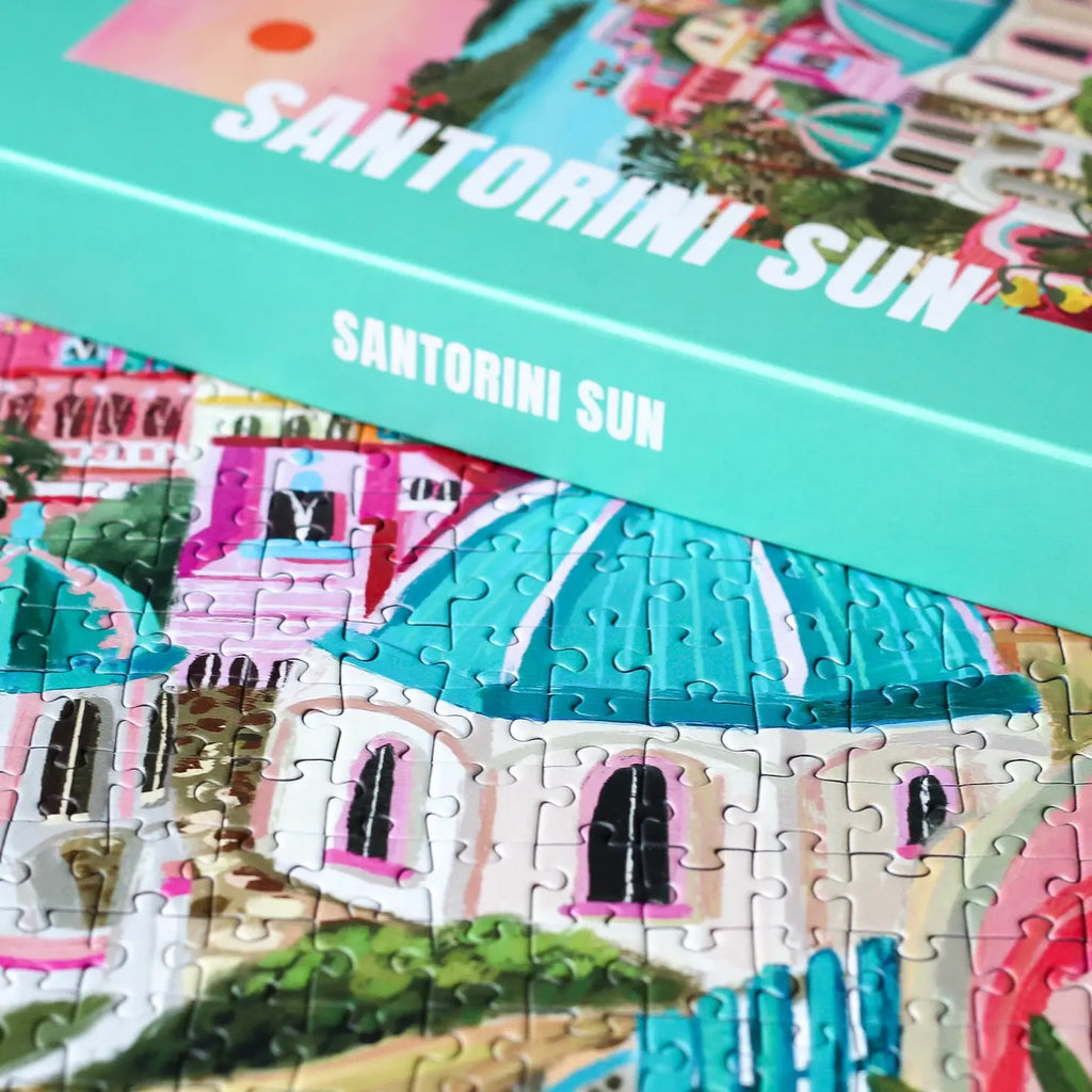 Santorini Sun 500-Piece Puzzle