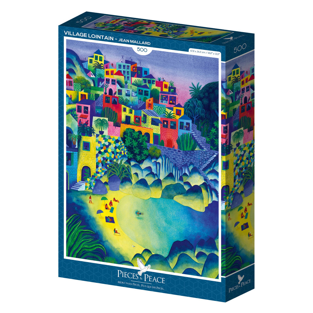 Village Lointain 500-Piece Puzzle