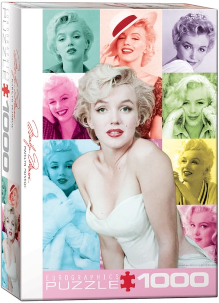 Marilyn Monroe Color Portraits 1000-Piece Puzzle