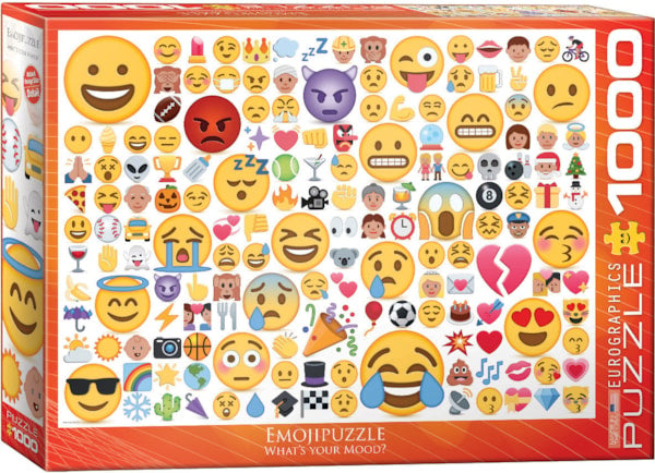 Emojipuzzle What's your Mood? - Casse-tête de 1000 pièces