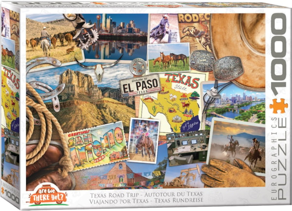 Texas Road Trip 1000-Piece Puzzle