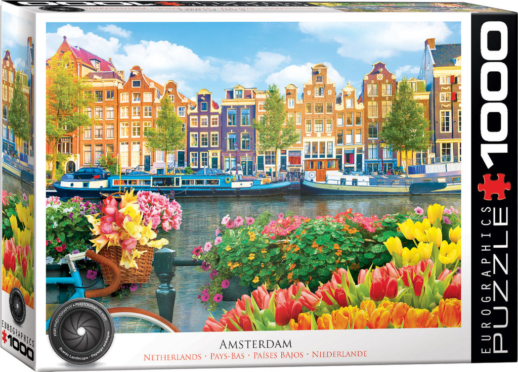 Amsterdam, Netherlands 1000-Piece Puzzle